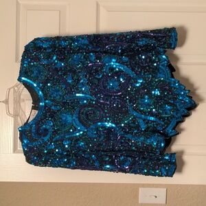Vintage Sequin Top